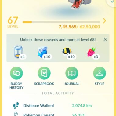 Pokemon GO Level 67 account shundo shiny Celebi