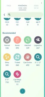 Pokemon GO Level 58 account clone Mewtwo
