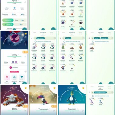 Level 71 Pokemon go account with Shiny Kyurem