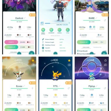 Level 71 Pokemon go account with Shiny Kyurem