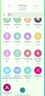 Level 32 Pokemon GO account with armored mewtwo