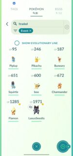 Level 32 Pokemon GO account with armored mewtwo