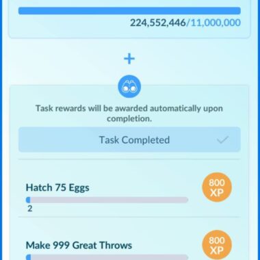 Level 74 Pokemon GO account stacked