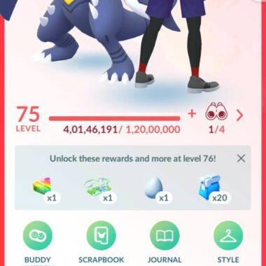 Pokemon GO Level 75 account hundo Slaking