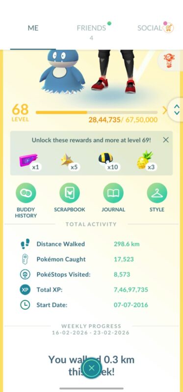 Pokemon GO Level 68 account clone Pikachu