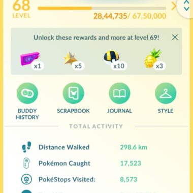 Pokemon GO Level 68 account clone Pikachu
