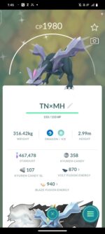 Pokemon Go Level 35 shiny legendary account