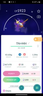 Pokemon Go Level 35 shiny legendary account