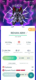 Legacy Level 73 Pokemon Go Account