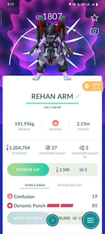 Legacy Level 73 Pokemon Go Account