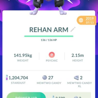 Legacy Level 73 Pokemon Go Account