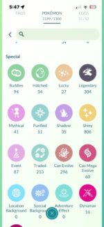 Pokemon Go Level 66 Shiny Legendary Account