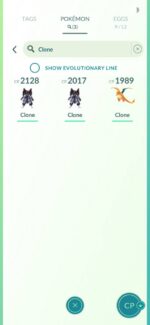 Tradable Armored Mewtwo and Clone Charizard in Pokémon GO account 515a