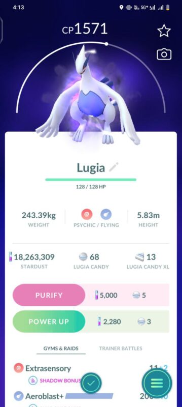 Apex-Shadow-Lugia-Master-Ball-517a Apex Shadow Lugia with Aeroblast+ in Master Ball Pokémon GO