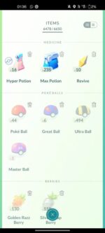 Premium Medicine Poke Balls and Master Ball Inventory - ID 518a at PGServiceShop