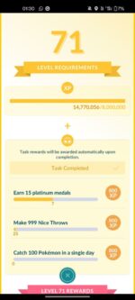 Level 70 Account XP Progress for Level 71 Requirements - ID 518a at PGServiceShop