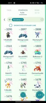 Dynamax Kubfu and Metagross collection list