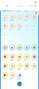 Pokemon GO Account Platinum and Gold Medals