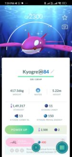 shiny kyogre with special background account id 526a
