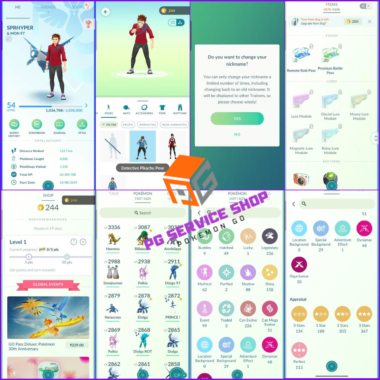 Pokémon Go Account Level 54 - 300+ Legendaries & 100+ Hundo