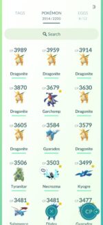 High CP Dragonite Garchomp and Necrozma POGO