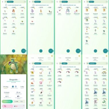 Level 46 POGO account legendary and mythical inventory 532a
