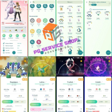 Pokémon GO trainer profile level 46 with shiny yveltal and celebi