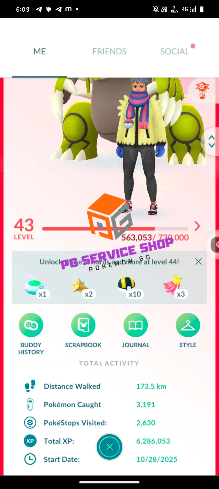 537a-profile-1 pgserviceshop-level-43-trainer-profile-start-date-statistics-id-537a