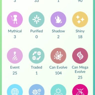 pgserviceshop pokemon go account 539a storage tags filter showing 90 legendaries 18 shinies and 20 gigamax