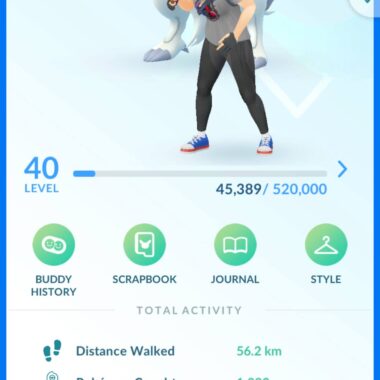 Level 40 Pokemon Go Account Profile Summary pgserviceshop
